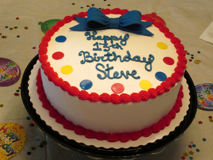 Steve's Birthday Cake