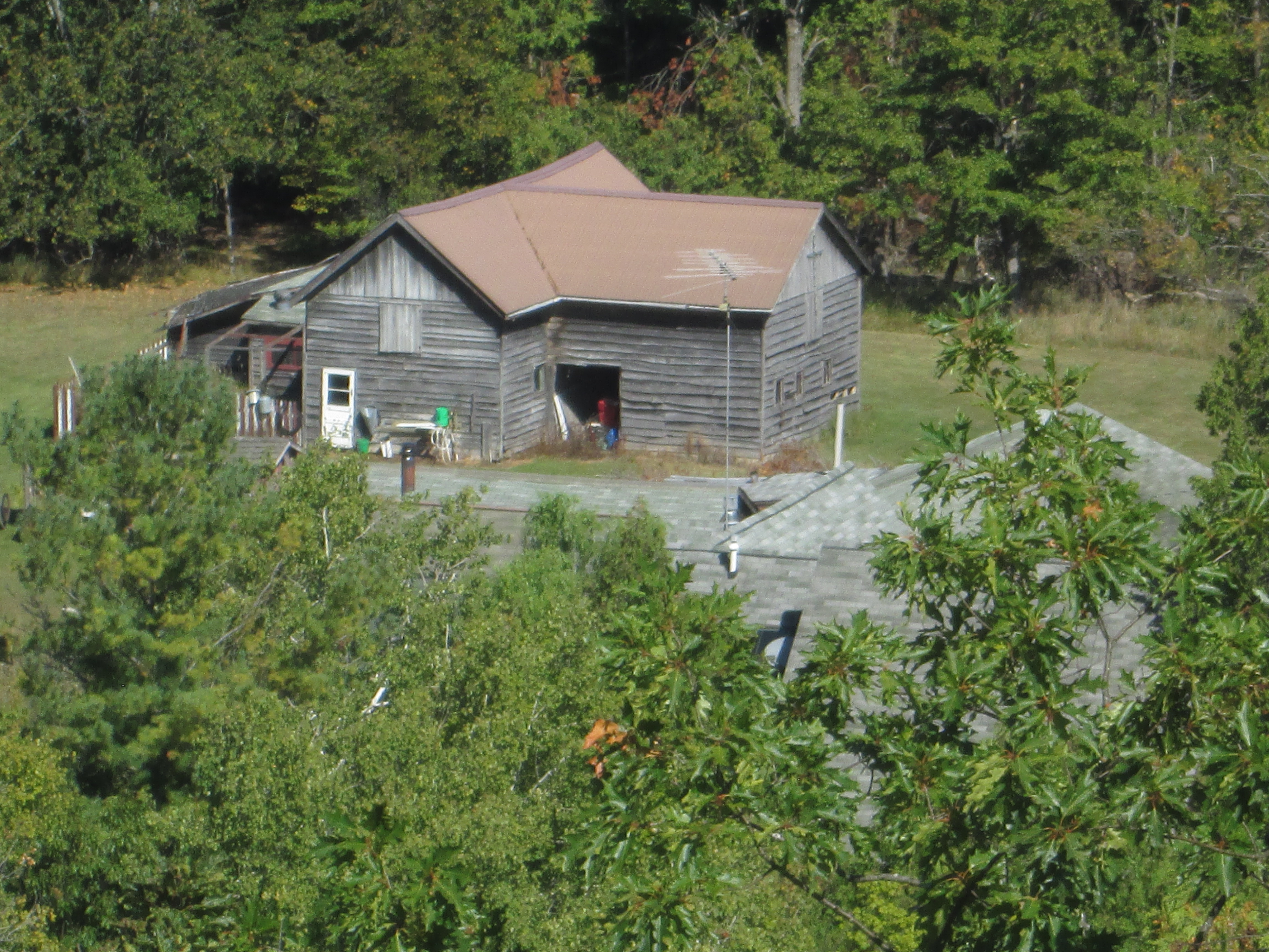 View of a Residence from Mountain Lookout Tower