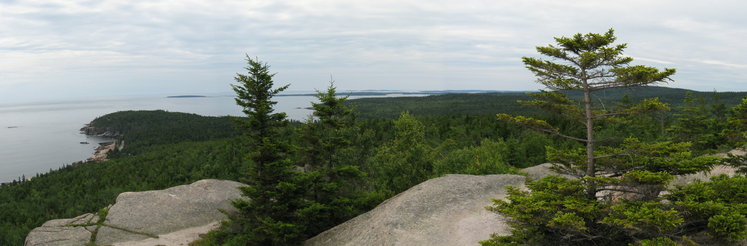 View from summit of Gorhan Mountain