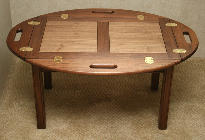 Butler's Table with leafs down